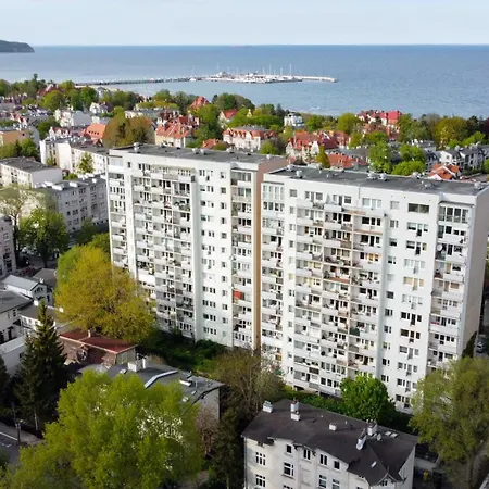 Szoste Pietro Sixth Floor Sea View And Bright Σόποτ
